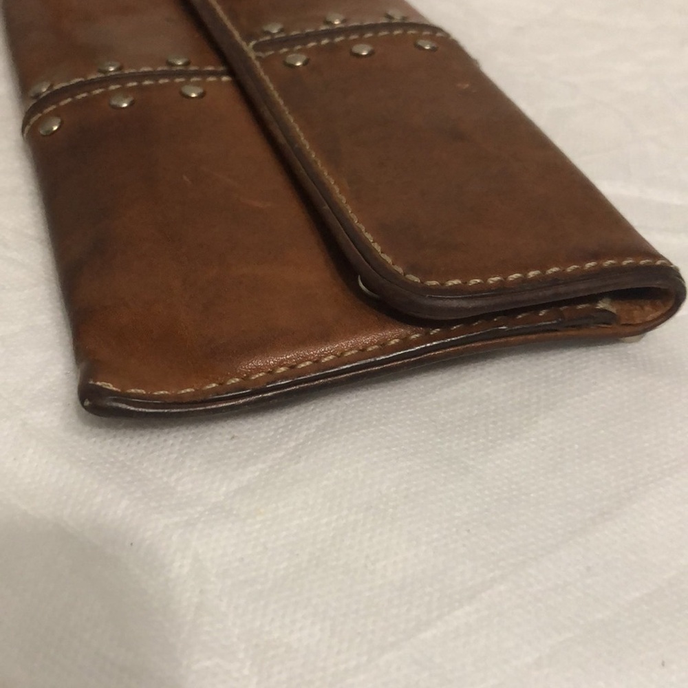 Michael Kors Vintage Studded Leather long Wallet - Picture 5 of 8